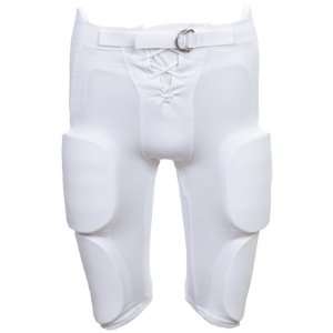  Martin Youth Integrated Football Practice Pants WHITE YXL 