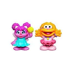  Sesame Street Abby Cadabby & Zoe Figures: Toys & Games