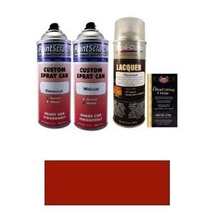   Red Tricoat Spray Can Paint Kit for 1999 Acura CL (R 81) Automotive