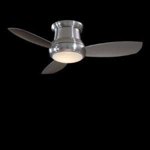   BN 52 Concept II 3 Blade Ceiling Fan with Remote Finish: Brushed