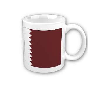  Qatar Flag Coffee Cup 