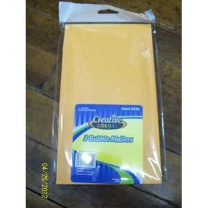  Creative Colors Bubble Mailers (3 Pack): Office Products