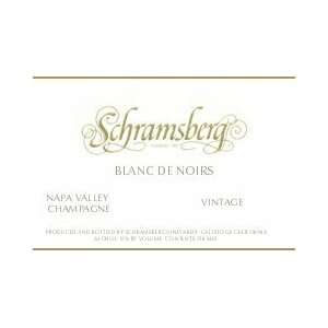   : 2008 Schramsberg Napa Blanc de Noirs 750ml: Grocery & Gourmet Food