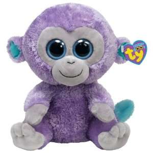  Ty Beanie Boo Buddy Blueberry Monkey: Toys & Games
