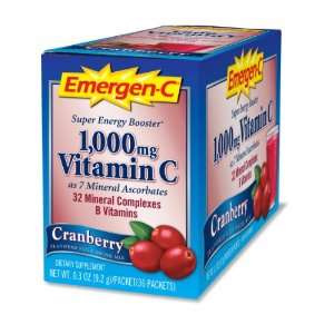    Emergen C Cranberry Pomegranate 30s