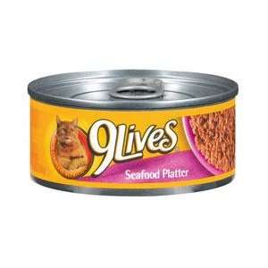  9Lives Seafood Platter 24/5.5 oz cans 