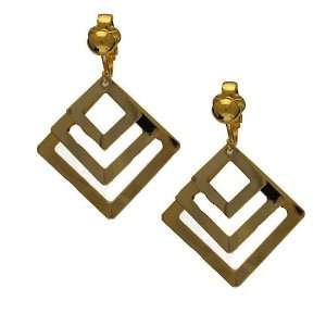  Shri Gold Clip On earrings: Jewelry