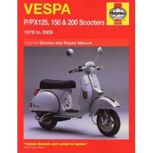  Sports Vespa P/PX125, 150 & 200 Haynes Repair Manual 