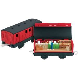    Thomas the Train: TrackMaster See Inside Mail Cars: Toys & Games