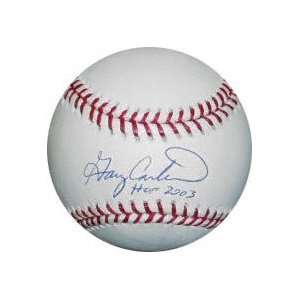  Gary Carter Autographed Baseball  Details: MLB Baseball 