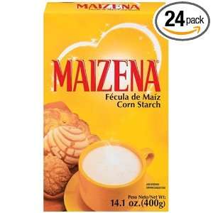 Maizena Corn Starch, Regular/Unflavored, 14.1 Ounce Boxes (Pack of 24)