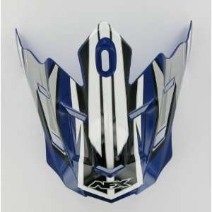  AFX Helmet Peak , Color: Blue Multi 0132 0422: Automotive
