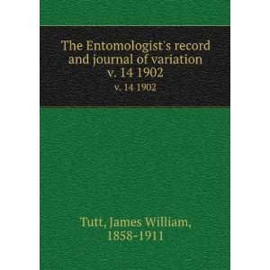  The Entomologists record and journal of variation. v. 14 