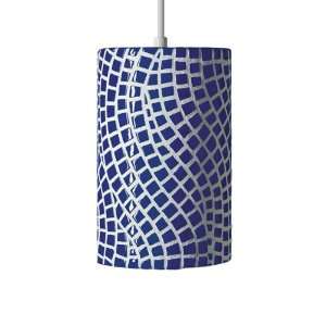 19 PM20302 CB Channels Pendant   Multiple Finishes Available, Cobalt 