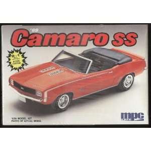   : MPC 6283 1969 Camaro SS 1/25 Scale Plastic Model Kit: Toys & Games