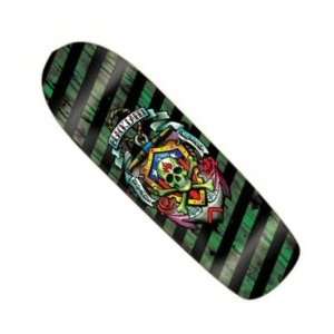  Black Label   Duane Peters Cursed Skateboard Deck (8.375 x 
