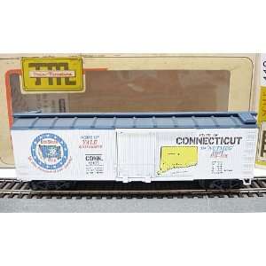   : Connecticut Boxcar #10105 HO Scale by Train Miniature: Toys & Games