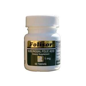     Sublingual Folic Acid 1mg   50 Tablets: Health & Personal Care