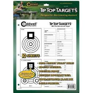  Caldwell Tip Top Targets 100 yard Benchrest, 100 224557 