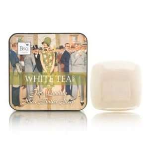    Bsq. White Tea for Women 100g Shea Butter Soap in Tin: Beauty
