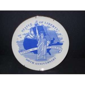   Graber Rogg   Statue Of Liberty   100th Anniversary   Collectors Plate