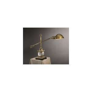 Ambience 10683 191 Jessica McClintock 1 Light Desk Lamp in Tuscan Gold 