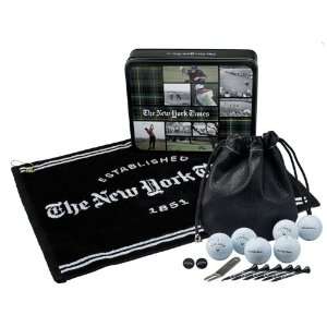  The New York Times Golf Pouch & Towel Set in Collectible 