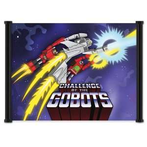  Challenge of the Gobots Classic 80s Cartoon Wall Scroll 
