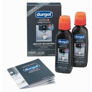 Durgol Swiss Espresso Special Decalcifier, 2 Pack 4.2 fluid ounce 