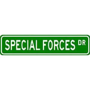  SPECIAL FORCES Street Sign ~ Custom Aluminum Street Signs 
