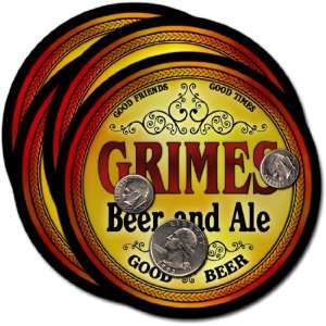  Grimes , AL Beer & Ale Coasters   4pk: Everything Else