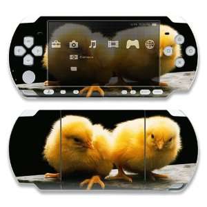    Sony PSP 1000 Skin Decal Sticker  Twin Chicks 