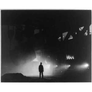  US Steel Plant,Gary,Indiana,IN,Lake County,1952,Man