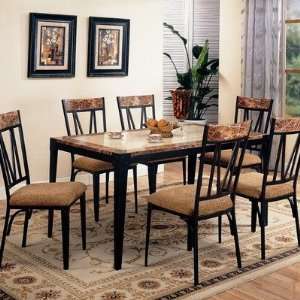  Wildon Home 120411 Waldo Dining Table: Furniture & Decor