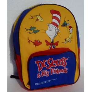  : Dr. Seuss & His Friends Backpack; Size Small Preteens: Toys & Games