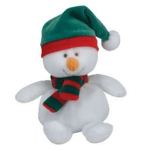  TY Jingle Beanie Baby   ICECAPS the Snowman: Toys & Games