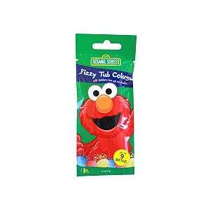  Sesame Street Tub Colors, Fizzy, 6 ct. Health & Personal 