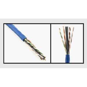  Ethernet Cable, CAT6 Blue   1000ft Bulk UTP CM Rated Solid Cable 