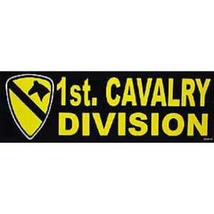  U.S. Army 1st Cavalry Division Bumper Sticker: Automotive
