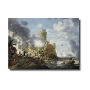  Turks Storming A Seaport 1641 Giclee Print