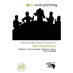  Akis Cleanthous (9786138067474) Frederic P. Miller, Agnes 