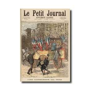   1892 From le Petit Journal 5th March 1892 Giclee Print