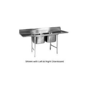  Eagle 414 24 4 18L Four Compartment Sinks 24  Left 