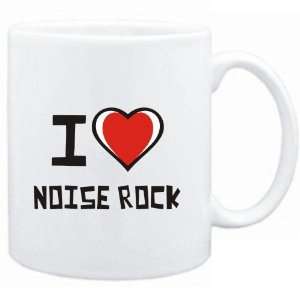  Mug White I love Noise Rock  Music: Sports & Outdoors
