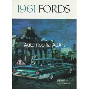  1961 Ford Cars Sales Brochure: Everything Else