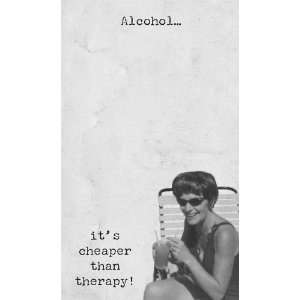  Trash Talk by Annie Alcohol List Notepad: Home & Kitchen