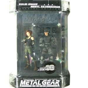  McFarlane Toys Metal Gear Solid Snake and Meryl In Display 