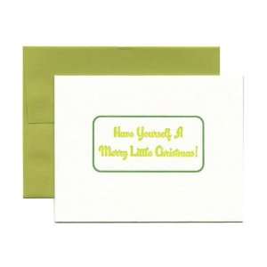 Sicily Eason Letterpress Note Card Set, Have Yourself a Merry Little 