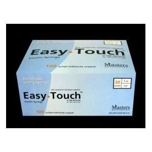   Easy Touch Insulin Grade SAFETY 1CC 29G X 1/2