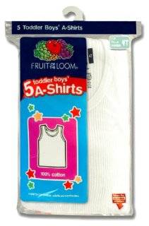 Fruit of the Loom Boys 2 7 Toddler A Shirt 5 Pack